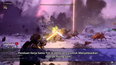 Panduan Kerja Sama Regu Di Helldivers 2 Sebagai Menyelesaikan Operasi Paling Sulit