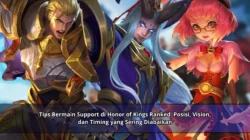 Tips Bermain Support Di Honor of Kings Ranked: Posisi, Vision, dan Timing yang Sering Diabaikan